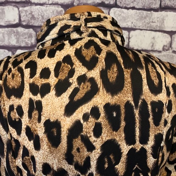 Lisa International Animal Print Jacket Size PS - Picture 9 of 11